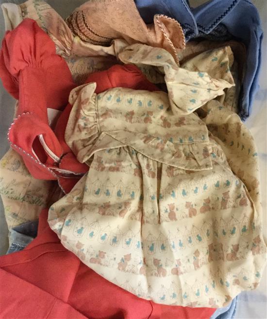 6 hand smocked girls fine wool/brushed cotton dresses